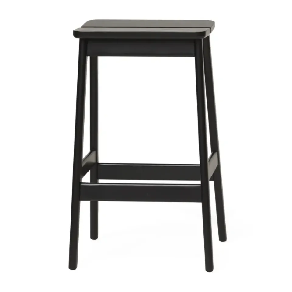 Taburete Angle Standard 65 cm, Black*Form & Refine Sale
