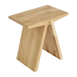 Taburete Angle 45x45x29 cm, Roble*MUUBS Online