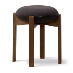 Taburete bajo Pioneer, Vidar 386-roble teñido ahumado lacado*Fredericia Furniture Best