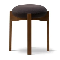 Taburete bajo Pioneer, Vidar 386-roble teñido ahumado lacado*Fredericia Furniture Best