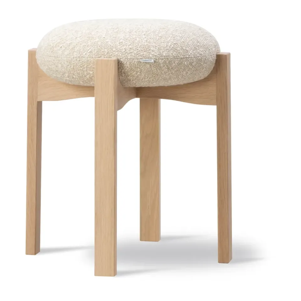Taburete bajo Pioneer, Zero 0001 - lacado roble*Fredericia Furniture Sale