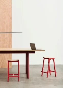 Taburete bajo Taburete 8, 65 cm, Signal red*HAY Online