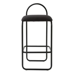 Taburete bar Angui bouclé, Anthracite*AYTM Clearance