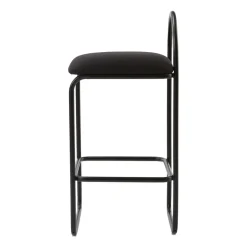 Taburete bar Angui bouclé, Anthracite*AYTM Clearance