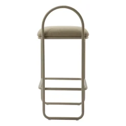 Taburete bar Angui bouclé, Taupe*AYTM Best