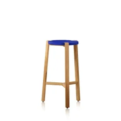 Taburete bar Happy bajo, , patas de roble*A2 Discount