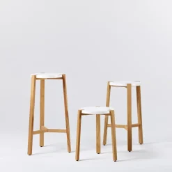 Taburete bar Happy bajo, , patas de roble*A2 Best
