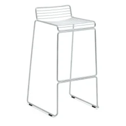 Taburete bar Hee High 75 cm, Galvanized*HAY Discount