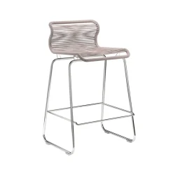 Taburete bar Panton One kitchen, Carmen, acero inoxidable*Montana Hot