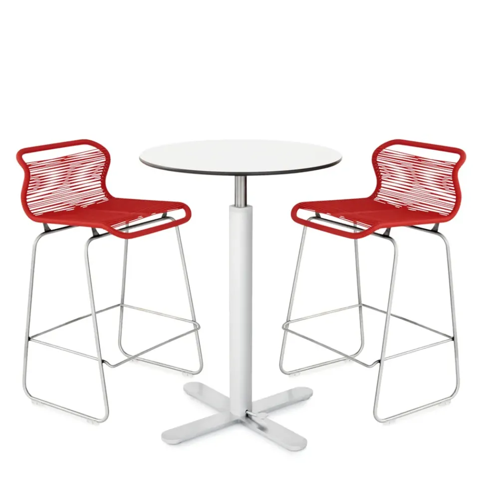 Taburete bar Panton One kitchen, Marcel, acero inoxidable*Montana Hot