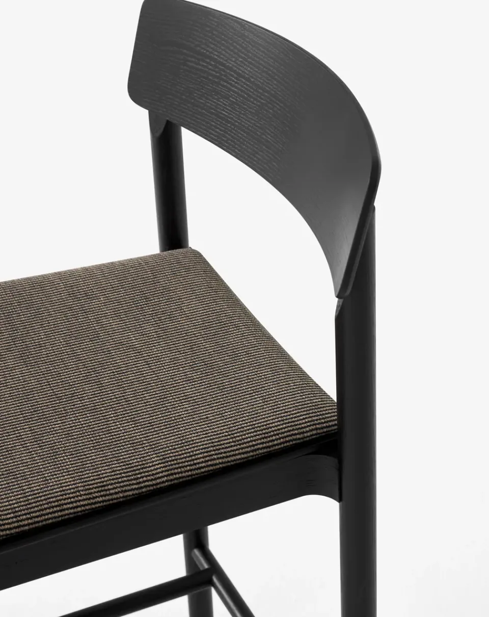 Taburete Betty TK14 Counter Chair 65 cm, Fuse 0351-fresno lacado negro*&Tradition Outlet