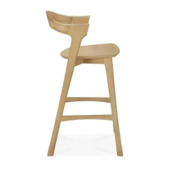 Taburete de bar Bok, Roble lacado, 65 cm*Ethnicraft Hot