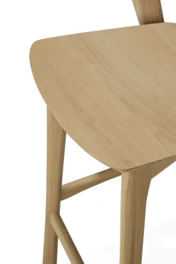 Taburete de bar Bok, Roble lacado, 65 cm*Ethnicraft Hot