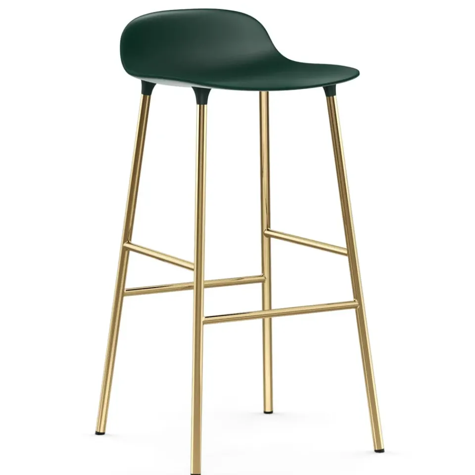 Taburete de bar con patas de bronce Form 75 cm,*Normann Copenhagen Discount