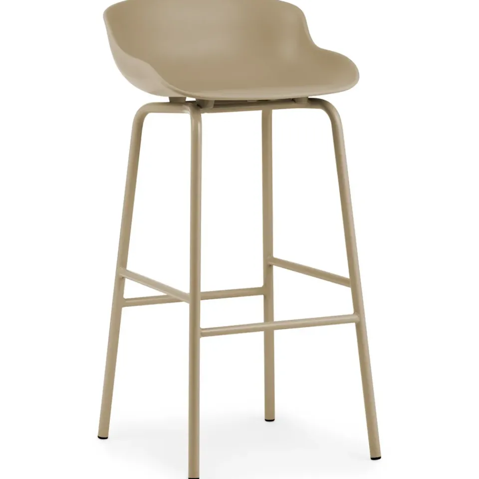 Taburete de bar con patas de metal Hyg 75 cm, Sand*Normann Copenhagen Sale