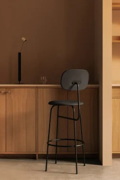 Taburete de bar con tapizado de cuero 63,5 cm, Dakar 0842*Audo Copenhagen