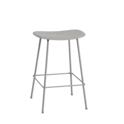 Taburete de bar Fiber Tube 65 cm, Grey-Grey*Muuto New