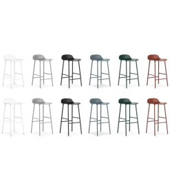 Taburete de bar Form Chair con patas de metal,*Normann Copenhagen New