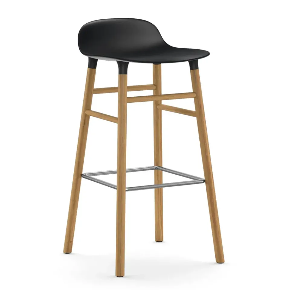Taburete de bar Form Chair con patas de roble,*Normann Copenhagen Discount