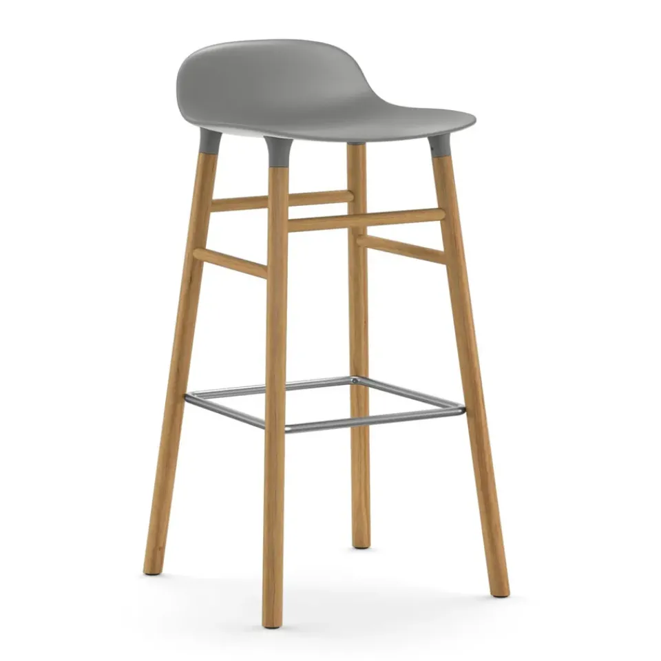 Taburete de bar Form Chair con patas de roble,*Normann Copenhagen New