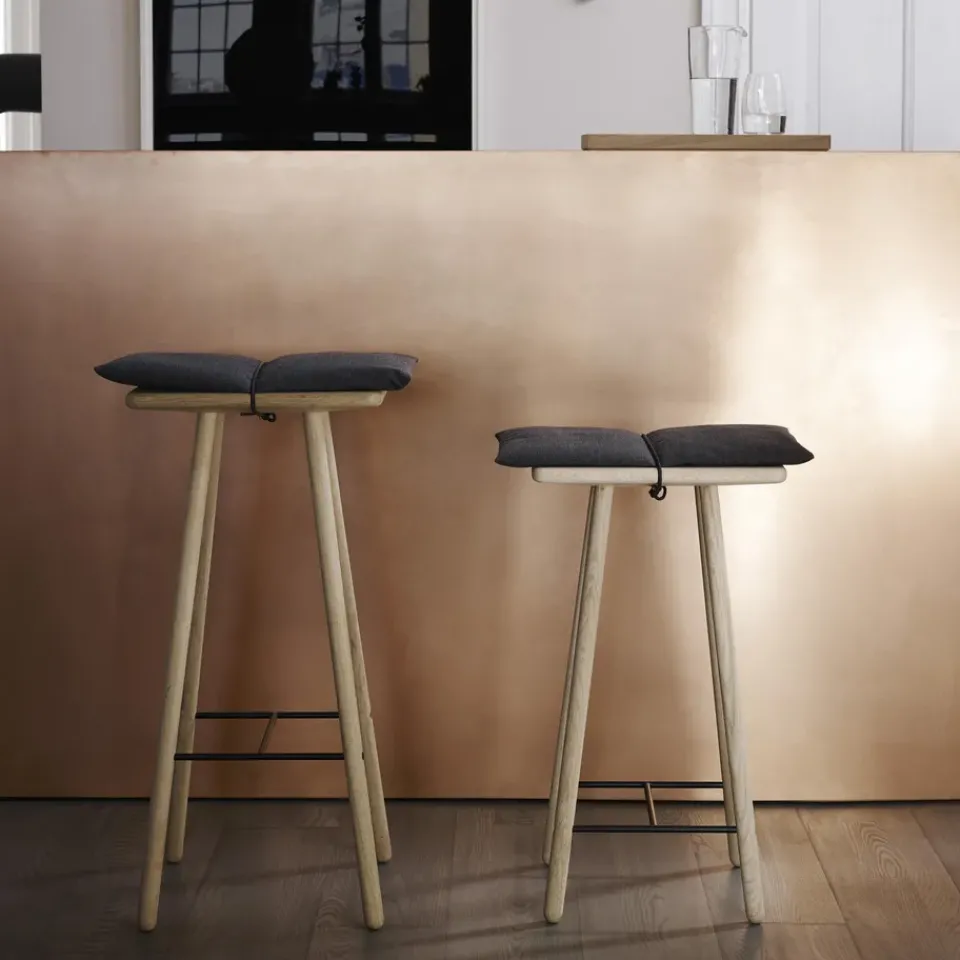 Taburete de bar Georg bajo, Roble*Fritz Hansen Discount