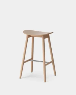 Taburete de bar Icha 65 cm, Haya*Massproductions Sale