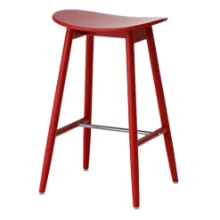 Taburete de bar Icha 65 cm, Haya lacado*Massproductions Sale