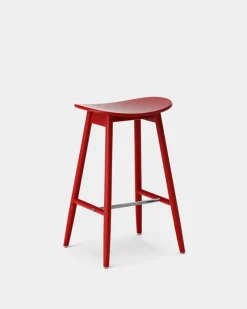 Taburete de bar Icha 65 cm, Haya lacado*Massproductions Sale