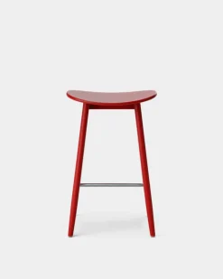 Taburete de bar Icha 65 cm, Haya lacado*Massproductions Sale