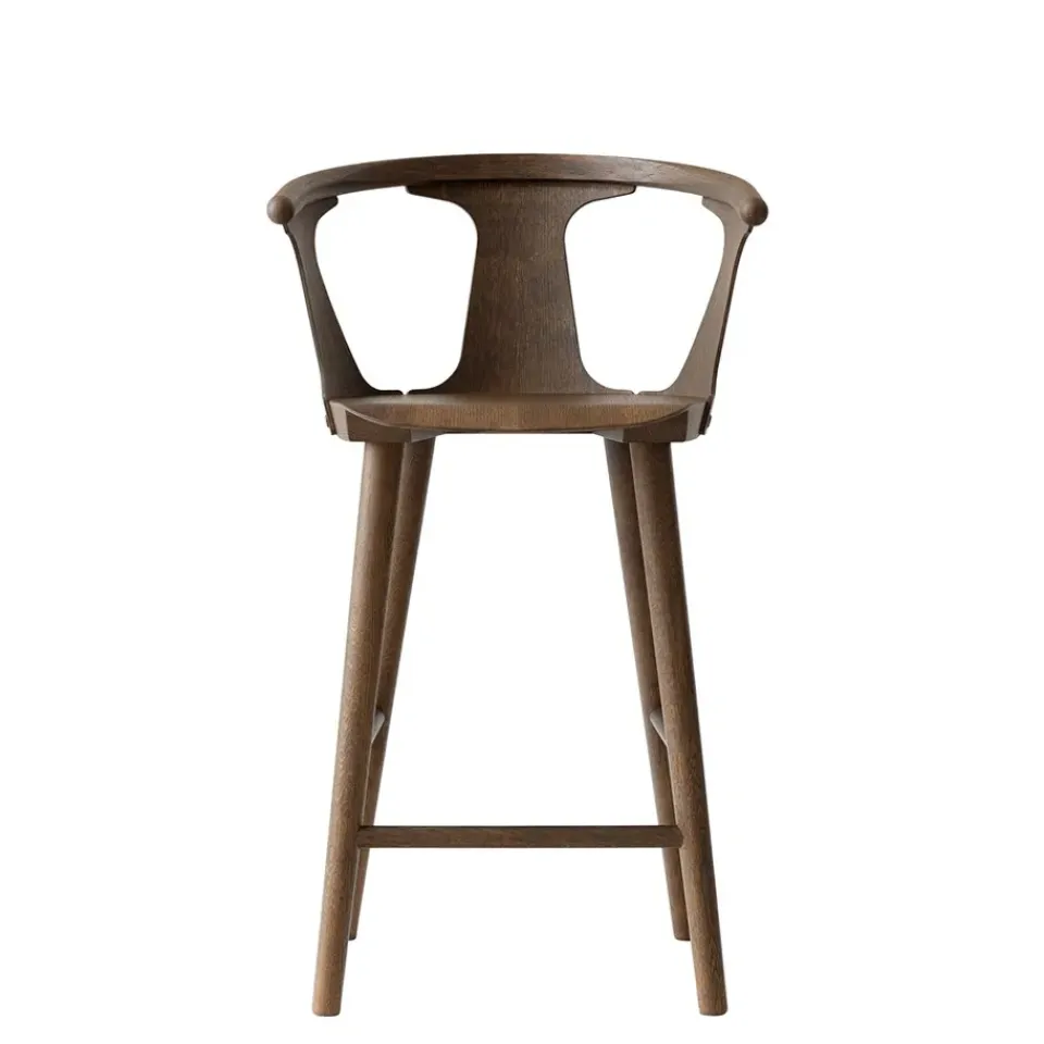 Taburete de bar In Between SK7, Roble barnizado ahumado*&Tradition Discount