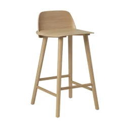 Taburete de bar Nerd 65 cm, roble*Muuto Clearance