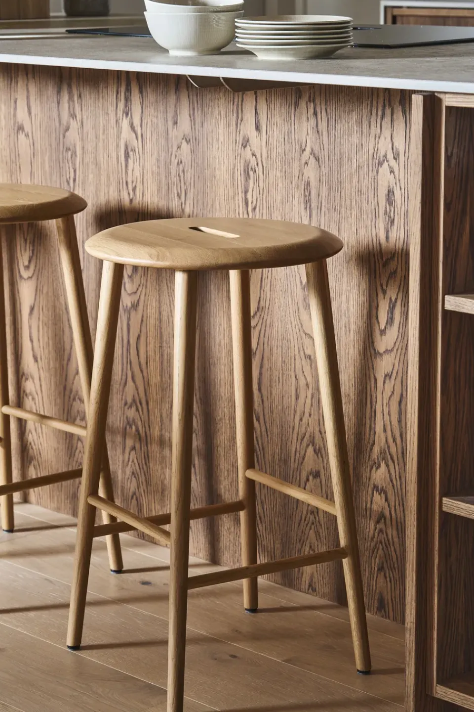 Taburete de bar Norrabo 65 cm, Naturlackad ek*1898 Online