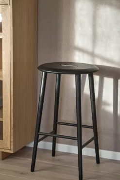 Taburete de bar Norrabo 65 cm, Roble lacado en*1898 Best