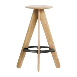 Taburete de bar Slab 76 cm, Roble macizo*Tom Dixon Clearance