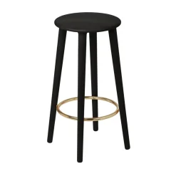 Taburete de bar The Socialite Counter 67,5 cm, Black oak*Umage Hot