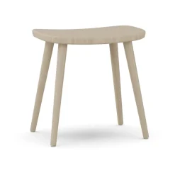 Taburete de roble Palle, Barniz mate claro*Stolab Discount