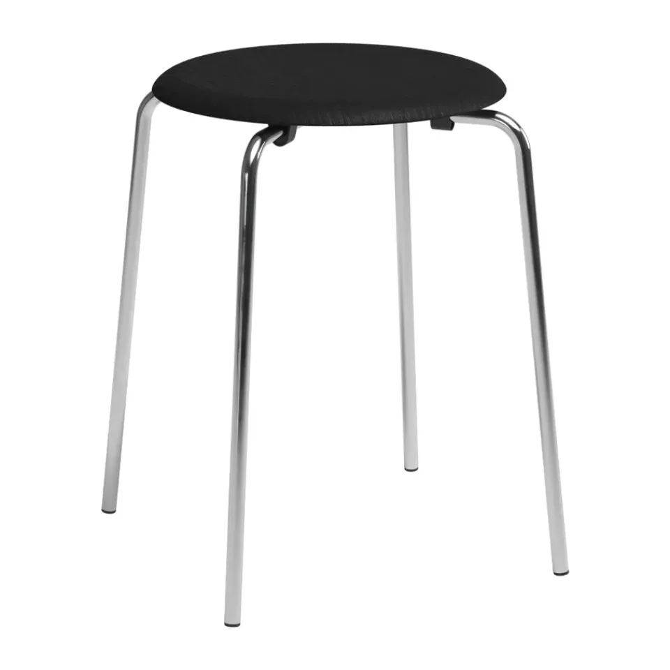 Taburete Dot, Ceniza negra-cromo*Fritz Hansen Sale
