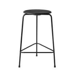 Taburete High Dot cuero, Cowboy black*Fritz Hansen Online