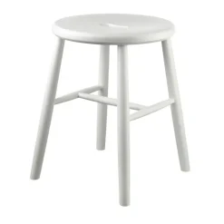 Taburete J27, Beech white painted*FDB Møbler Sale