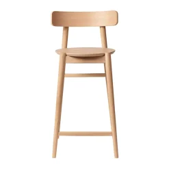 Taburete J185 Øst 65 cm, Oak nature lacquered*FDB Møbler Clearance