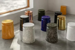 Taburete Last Ø32x44 cm, Black*Hem