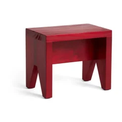 Taburete Manolito Short, Red, 30 cm*HAY Hot