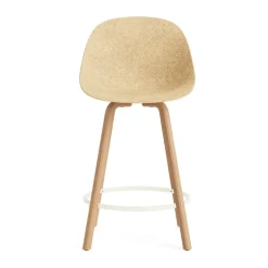 Taburete Mat Bar Chair 65 cm, Hemp-beech-cream steel*Normann Copenhagen Outlet