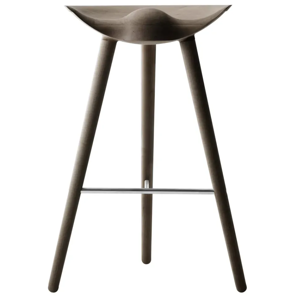 Taburete ML42 77 cm, Roble tratado con aceite -acero*Audo Copenhagen Hot
