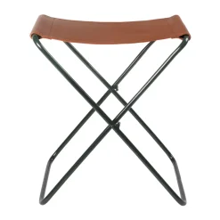 Taburete Nola cuero, Forest green*Broste Copenhagen Discount
