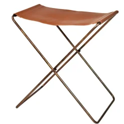 Taburete Nola cuero, , 45 cm*Broste Copenhagen