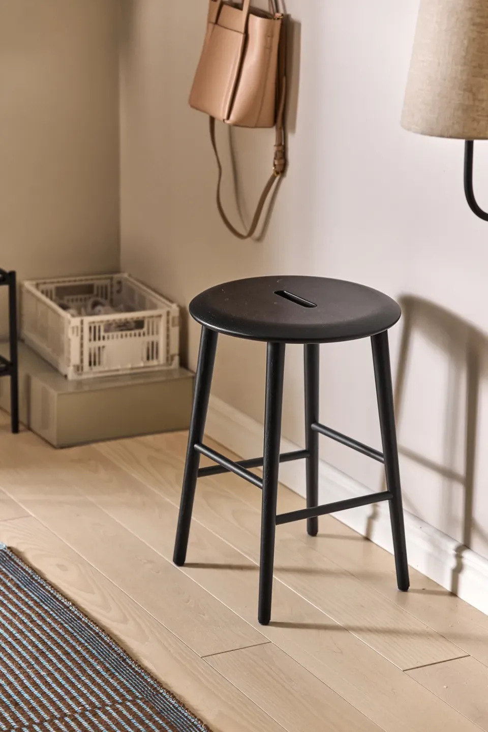 Taburete Norrabo 53 cm, Roble lacado en*1898 Outlet