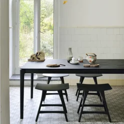 Taburete Osso 48x50 cm, Roble con aceite duro encerado*Ethnicraft