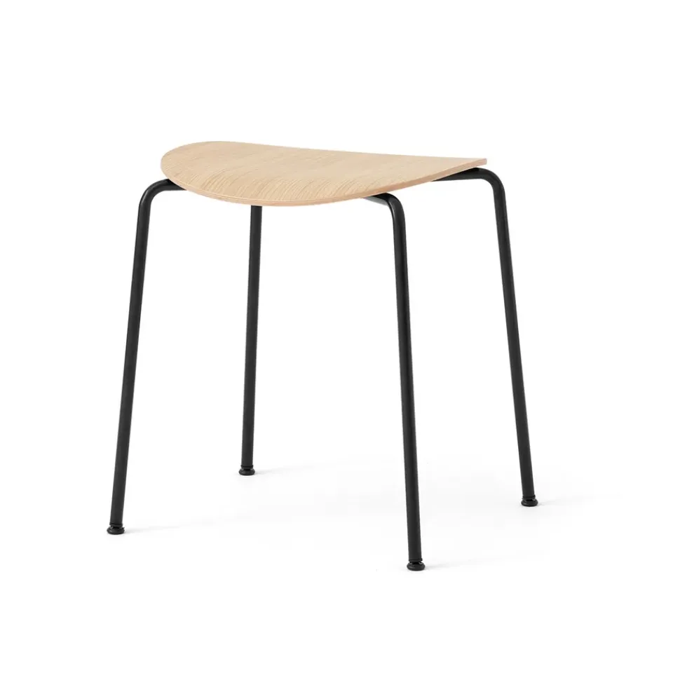 Taburete Pavilion AV36, Black-lacquered oak*&Tradition Outlet