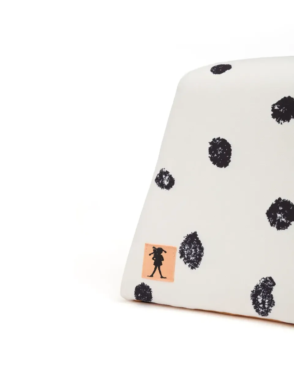 Taburete Pippi, Blanco-naranja*Kid's Concept New